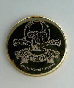 Queen's Royal Lancers  blazer Button