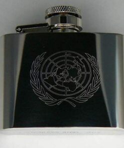 United Nations Hip Flask