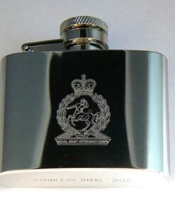 Royal Army Veterinary Corps Hip Flask