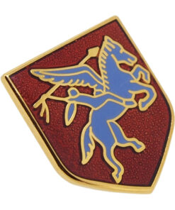 Airborne Pegasus Lapel Badge (Shield)