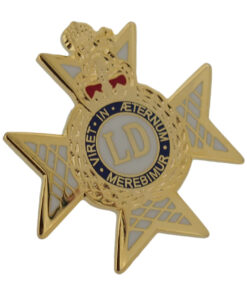 Light Dragoons Lapel Badge