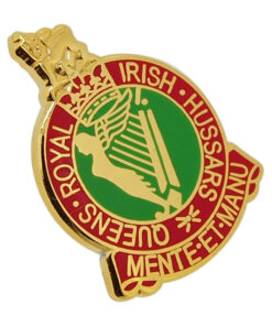 Queen's Royal Irish Hussars Lapel Badge