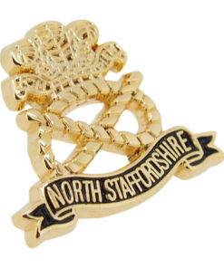North Staffordshire Regiment Lapel Badge