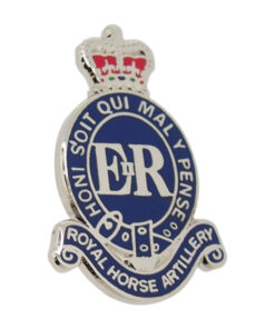 Royal Horse Artillery 1 Regiment Blue Lapel Badge