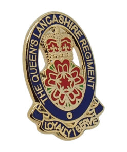 Queen's Lancashire Regiment Pre 2003 Lapel Badge