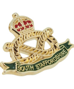 South Staffordshire Regiment Lapel Badge