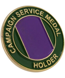 Campaign Service Medal Holder Lapel Badge
